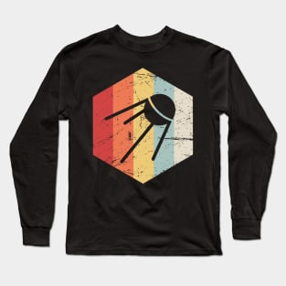 Retro Sputnik Icon Long Sleeve T-Shirt